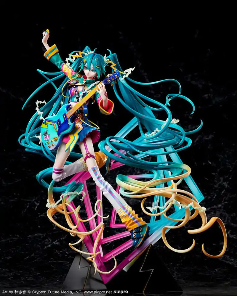 Hatsune Miku PVC kip 1/7 Japan Tour 2023 Thunderbolt 32 cm fotografija proizvoda