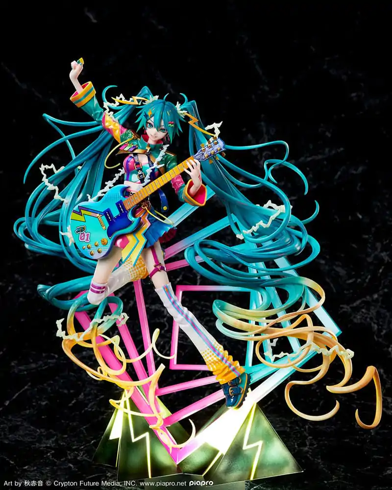 Hatsune Miku PVC kip 1/7 Japan Tour 2023 Thunderbolt 32 cm fotografija proizvoda