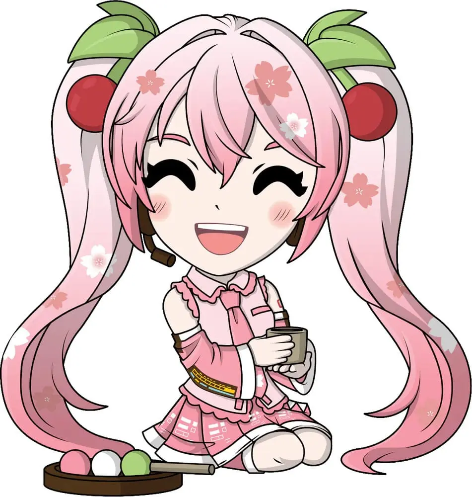 Hatsune Miku vinilna figura Sakura Miku 9 cm fotografija proizvoda