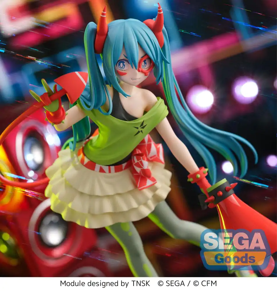 Hatsune Miku Series FIGURIZMa PVC kip Project DIVA- X Hatsune Miku - DE:MONSTAR T.R. 22 cm fotografija proizvoda