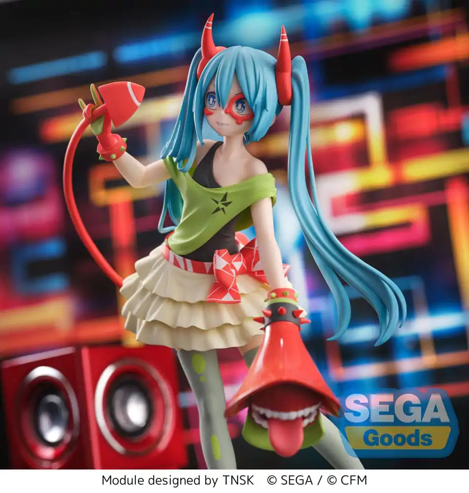 Hatsune Miku Series FIGURIZMa PVC kip Project DIVA- X Hatsune Miku - DE:MONSTAR T.R. 22 cm fotografija proizvoda