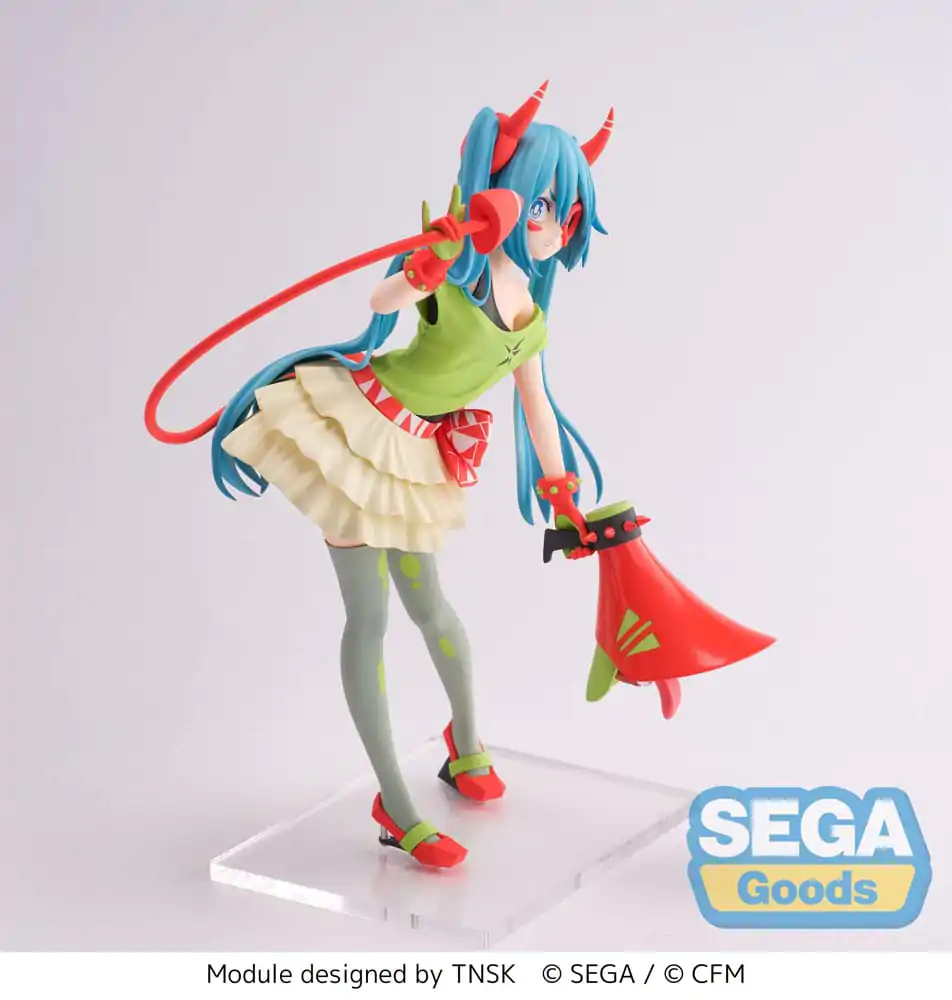 Hatsune Miku Series FIGURIZMa PVC kip Project DIVA- X Hatsune Miku - DE:MONSTAR T.R. 22 cm fotografija proizvoda