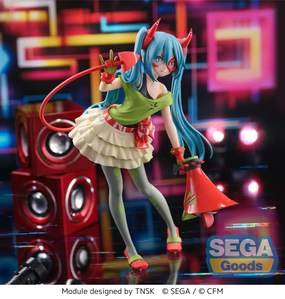 Hatsune Miku Series FIGURIZMa PVC kip Project DIVA- X Hatsune Miku - DE:MONSTAR T.R. 22 cm fotografija proizvoda