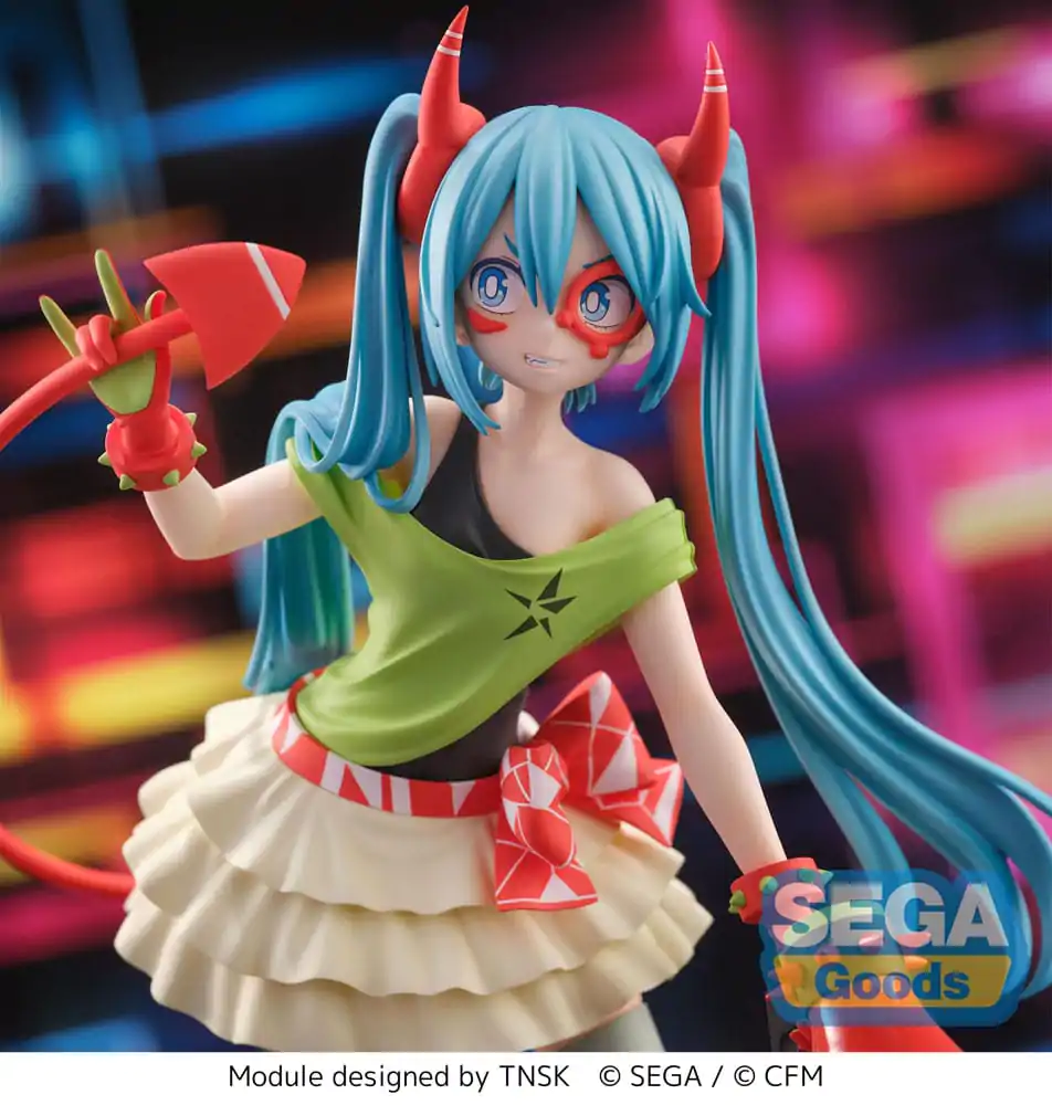 Hatsune Miku Series FIGURIZMa PVC kip Project DIVA- X Hatsune Miku - DE:MONSTAR T.R. 22 cm fotografija proizvoda