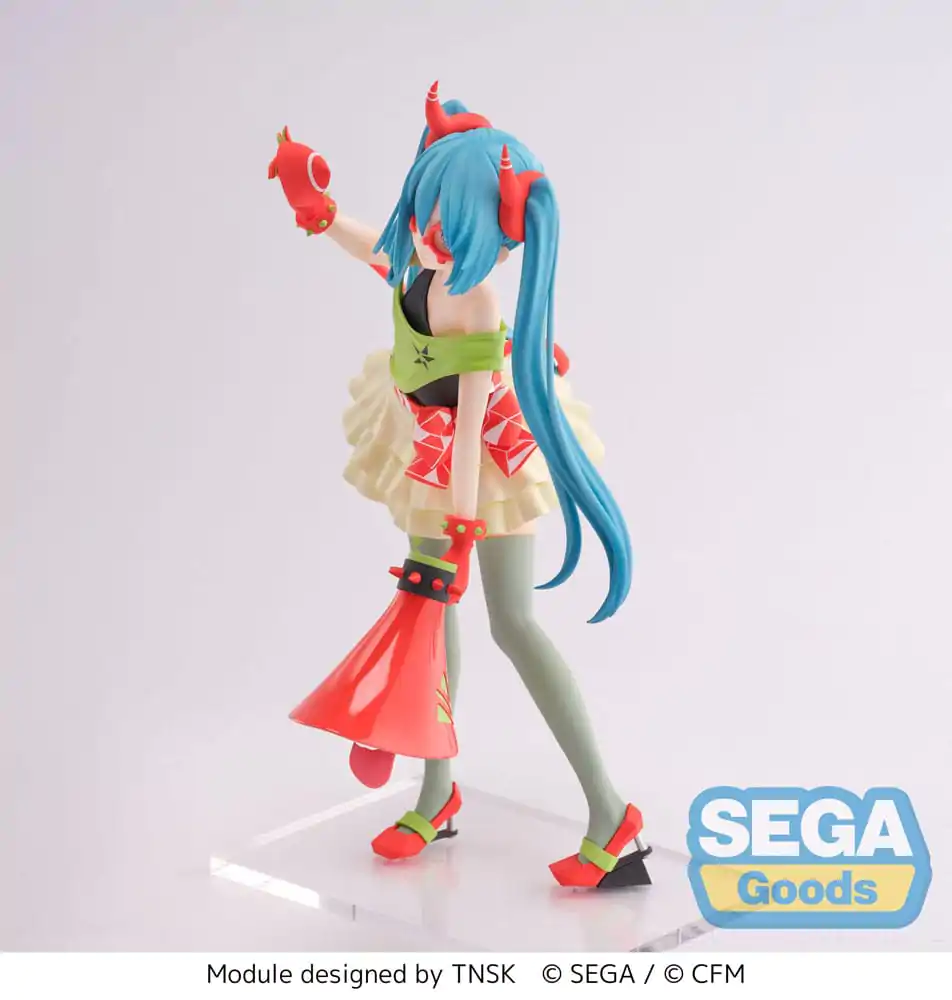 Hatsune Miku Series FIGURIZMa PVC kip Project DIVA- X Hatsune Miku - DE:MONSTAR T.R. 22 cm fotografija proizvoda