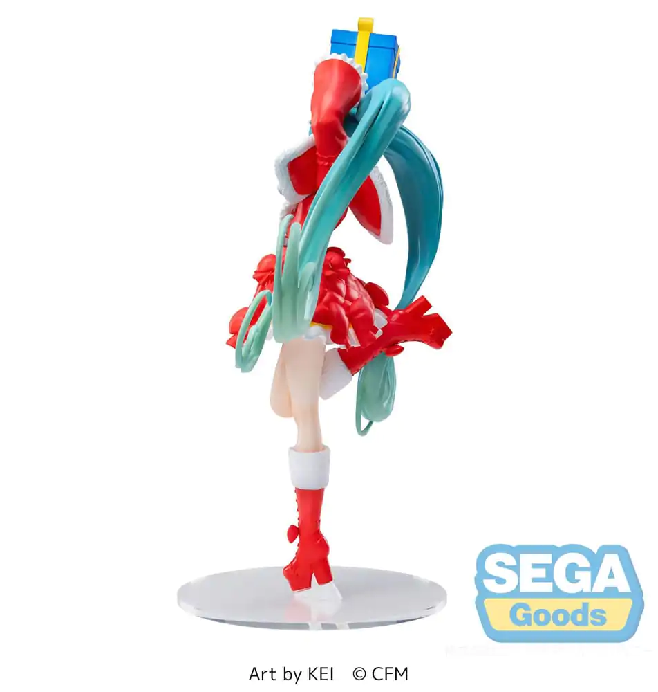 Hatsune Miku Series Luminasta PVC Kipić Hatsune Miku Christmas 2024 19 cm fotografija proizvoda