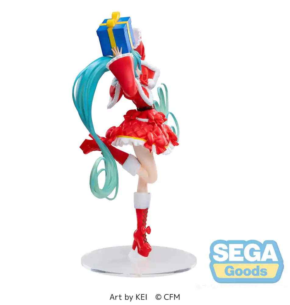 Hatsune Miku Series Luminasta PVC Kipić Hatsune Miku Christmas 2024 19 cm fotografija proizvoda