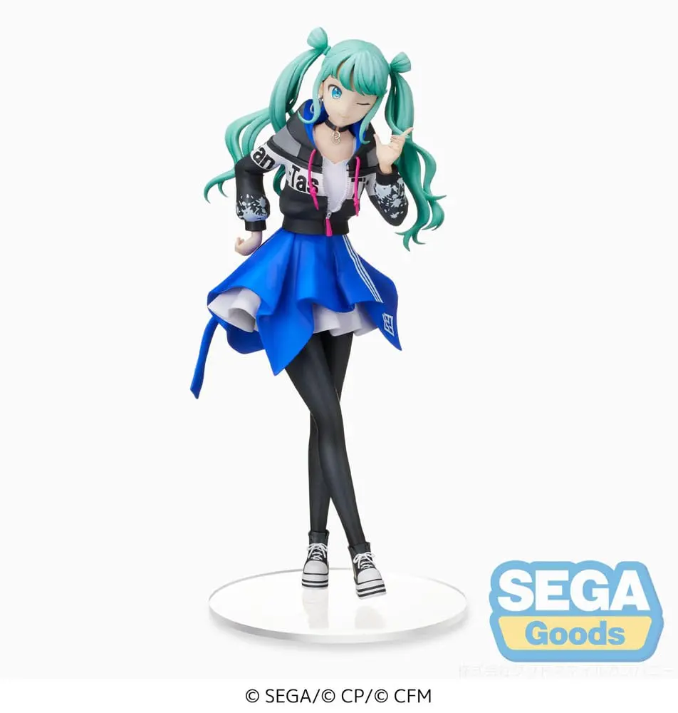 Hatsune Miku SPM PVC kip Street Sekai Miku 21 cm fotografija proizvoda