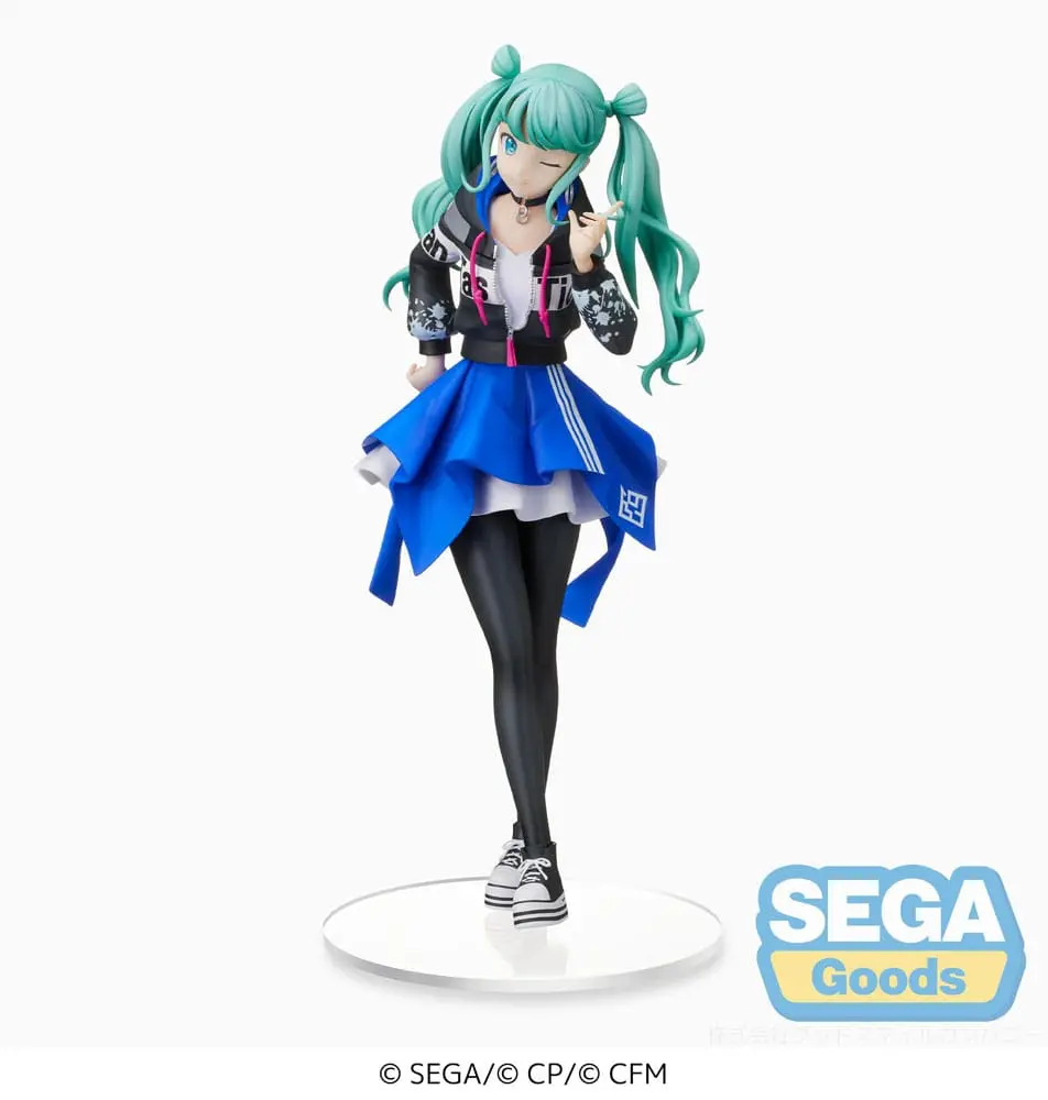 Hatsune Miku SPM PVC kip Street Sekai Miku 21 cm fotografija proizvoda