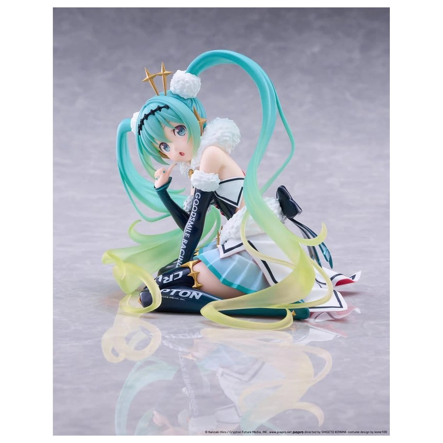 Hatsune Miku Taito Kuji PVC Figura Racing Miku 2018 Ver. Round 8 13 cm fotografija proizvoda