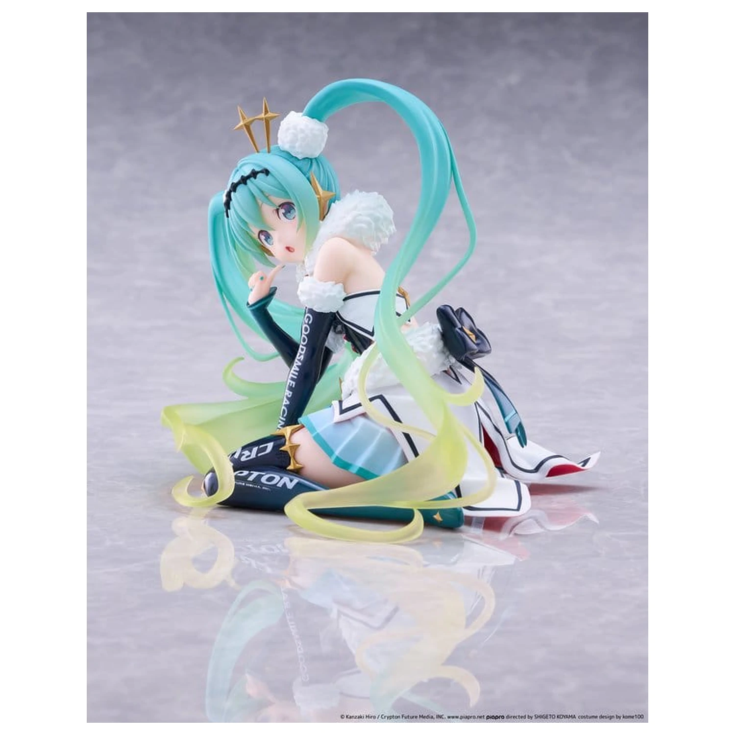 Hatsune Miku Taito Kuji PVC Figura Racing Miku 2018 Ver. Round 8 13 cm fotografija proizvoda