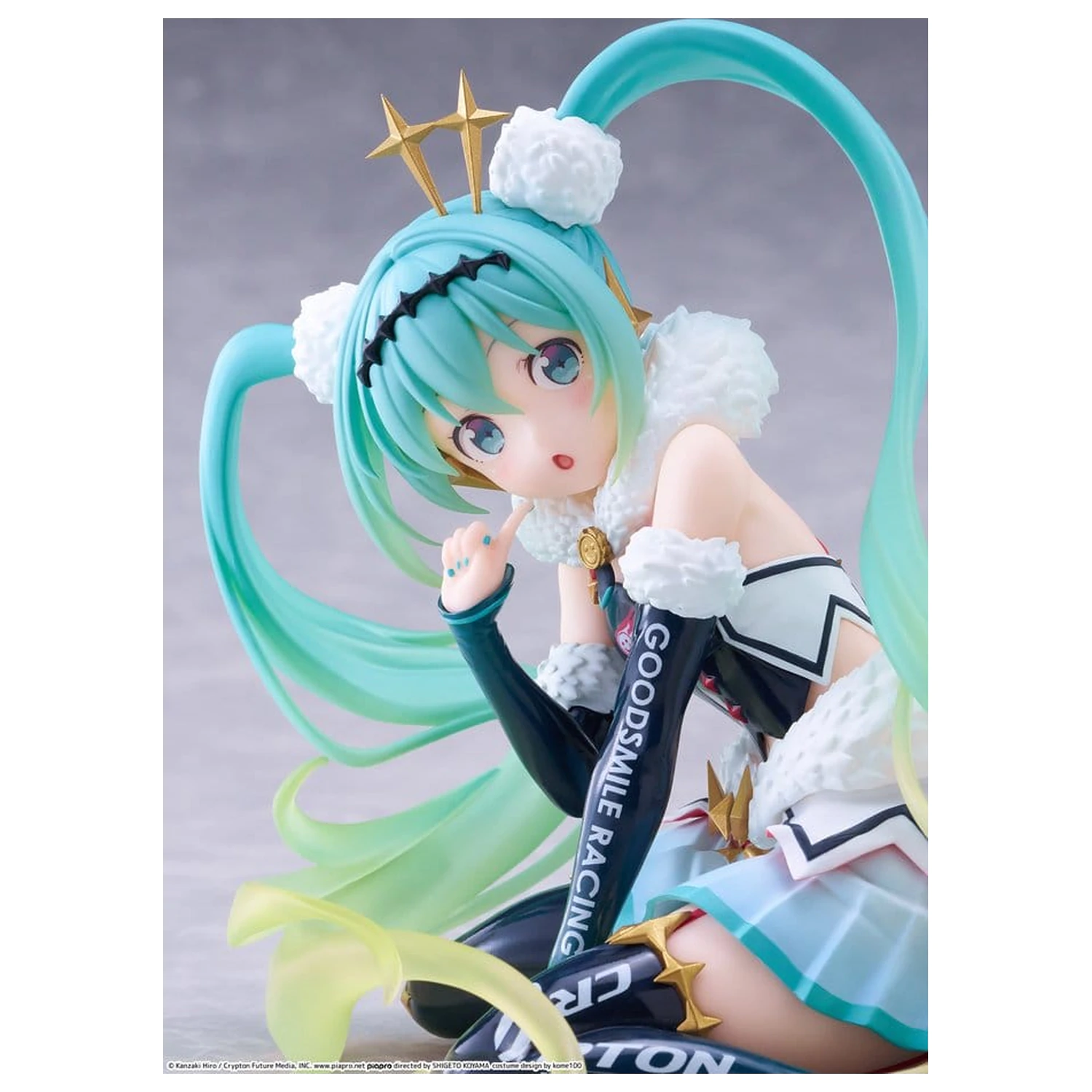 Hatsune Miku Taito Kuji PVC Figura Racing Miku 2018 Ver. Round 8 13 cm fotografija proizvoda