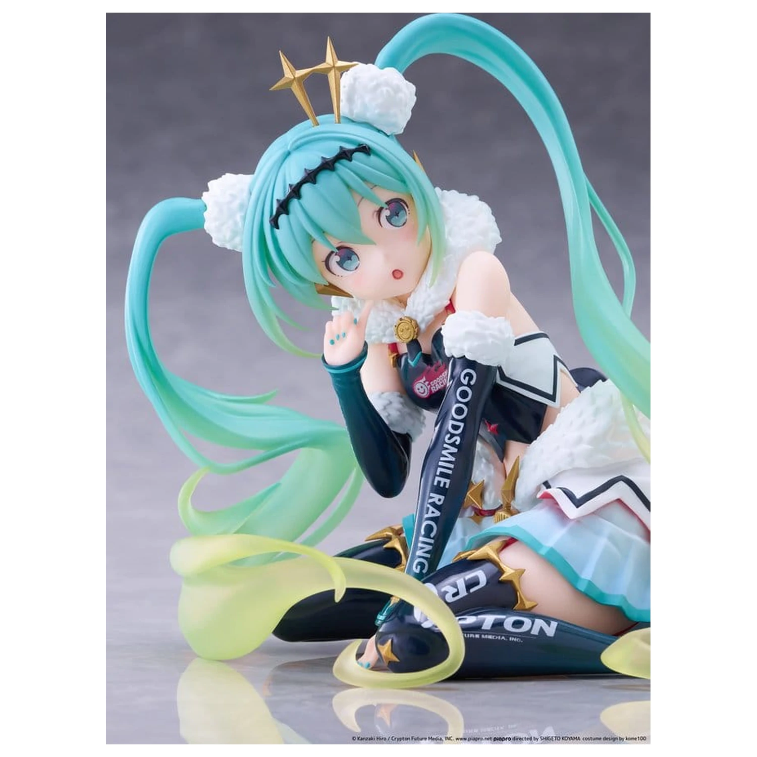 Hatsune Miku Taito Kuji PVC Figura Racing Miku 2018 Ver. Round 8 13 cm fotografija proizvoda