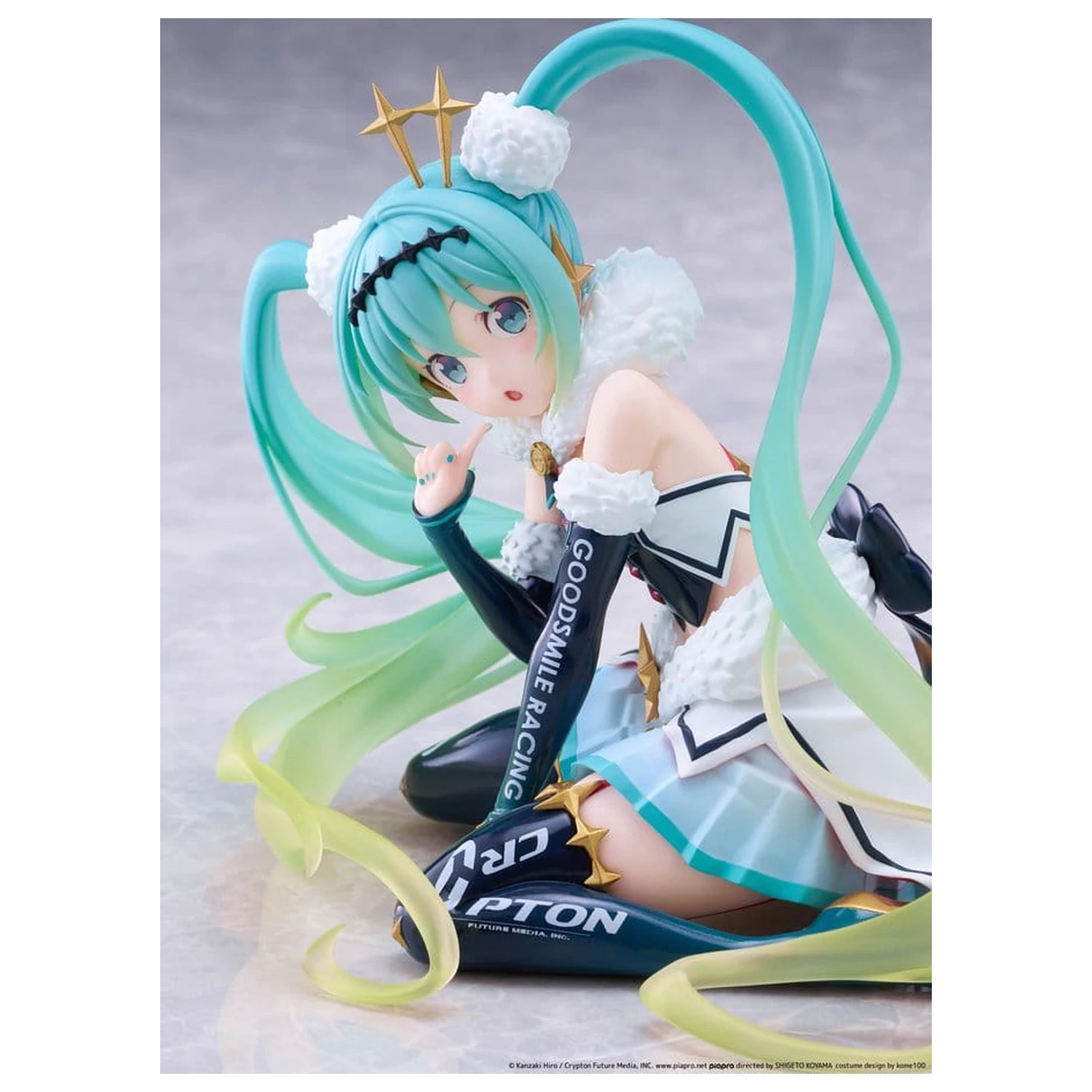 Hatsune Miku Taito Kuji PVC Figura Racing Miku 2018 Ver. Round 8 13 cm fotografija proizvoda
