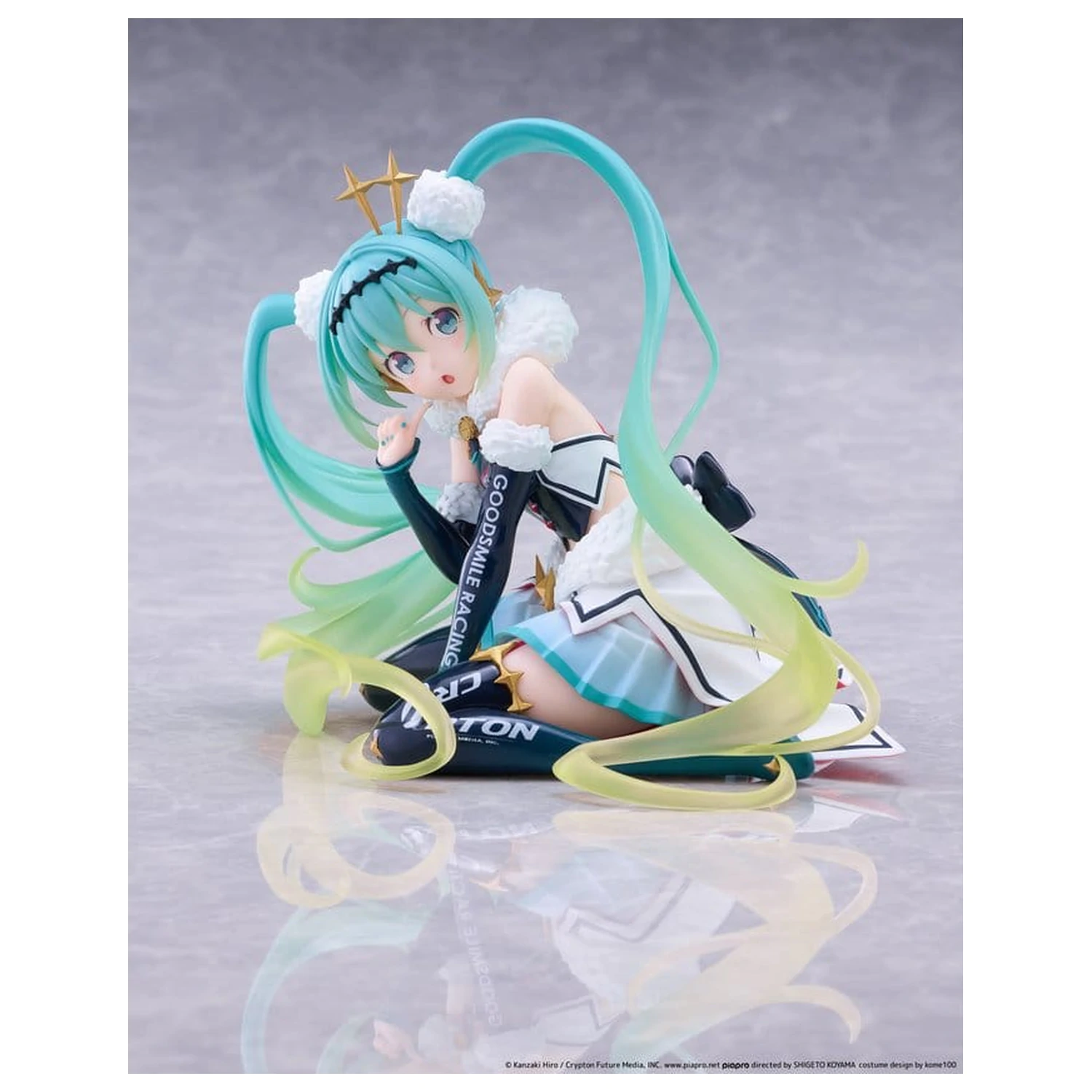 Hatsune Miku Taito Kuji PVC Figura Racing Miku 2018 Ver. Round 8 13 cm fotografija proizvoda