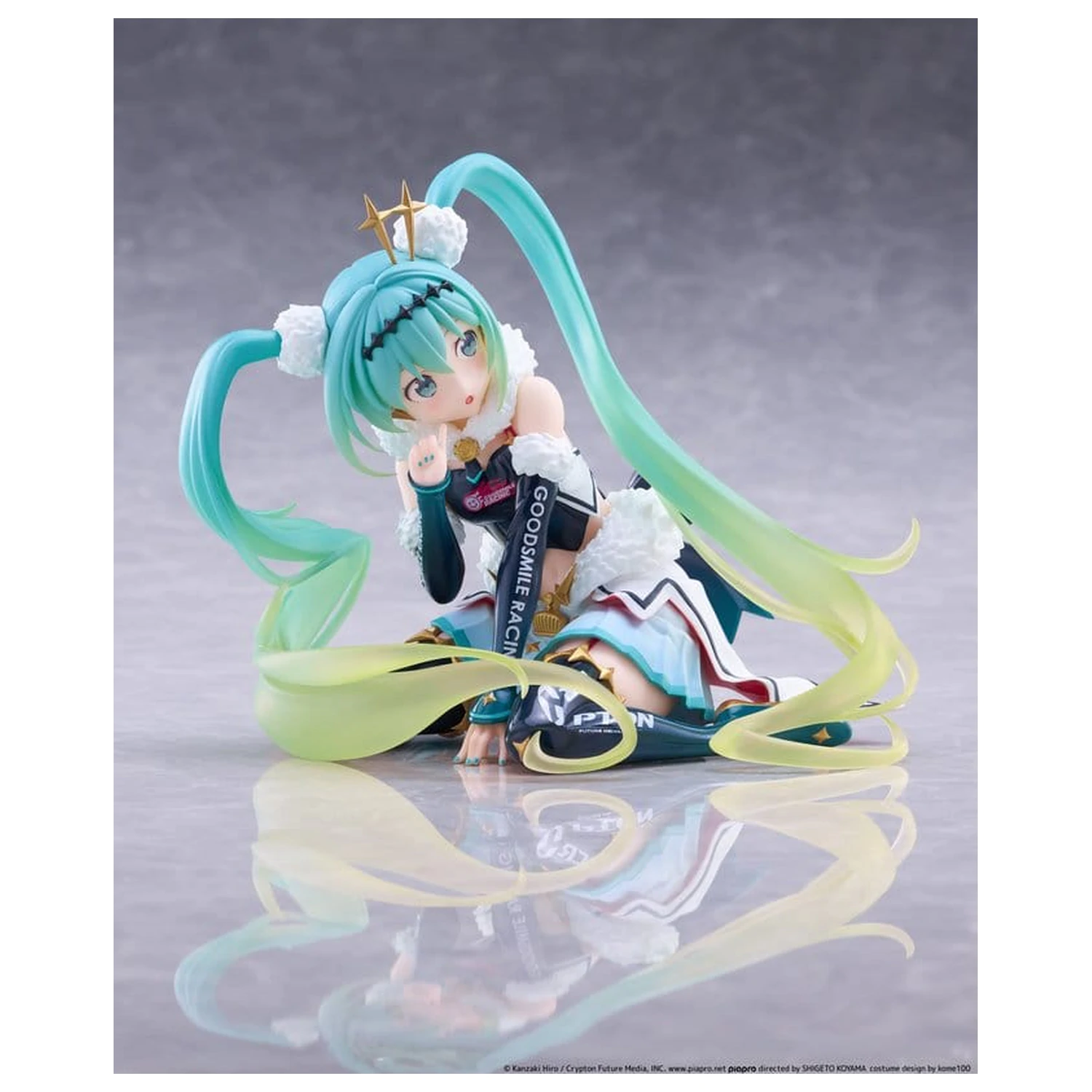 Hatsune Miku Taito Kuji PVC Figura Racing Miku 2018 Ver. Round 8 13 cm fotografija proizvoda
