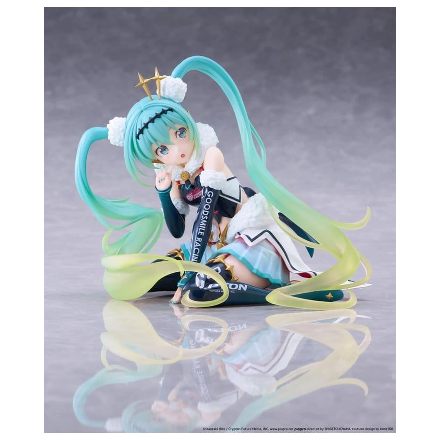 Hatsune Miku Taito Kuji PVC Figura Racing Miku 2018 Ver. Round 8 13 cm fotografija proizvoda