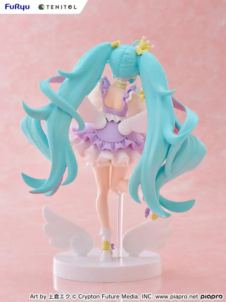 Hatsune Miku Tenitol PVC Statua Hatsune Miku Yumekawa Princess Lavender Ver. 21 cm fotografija proizvoda