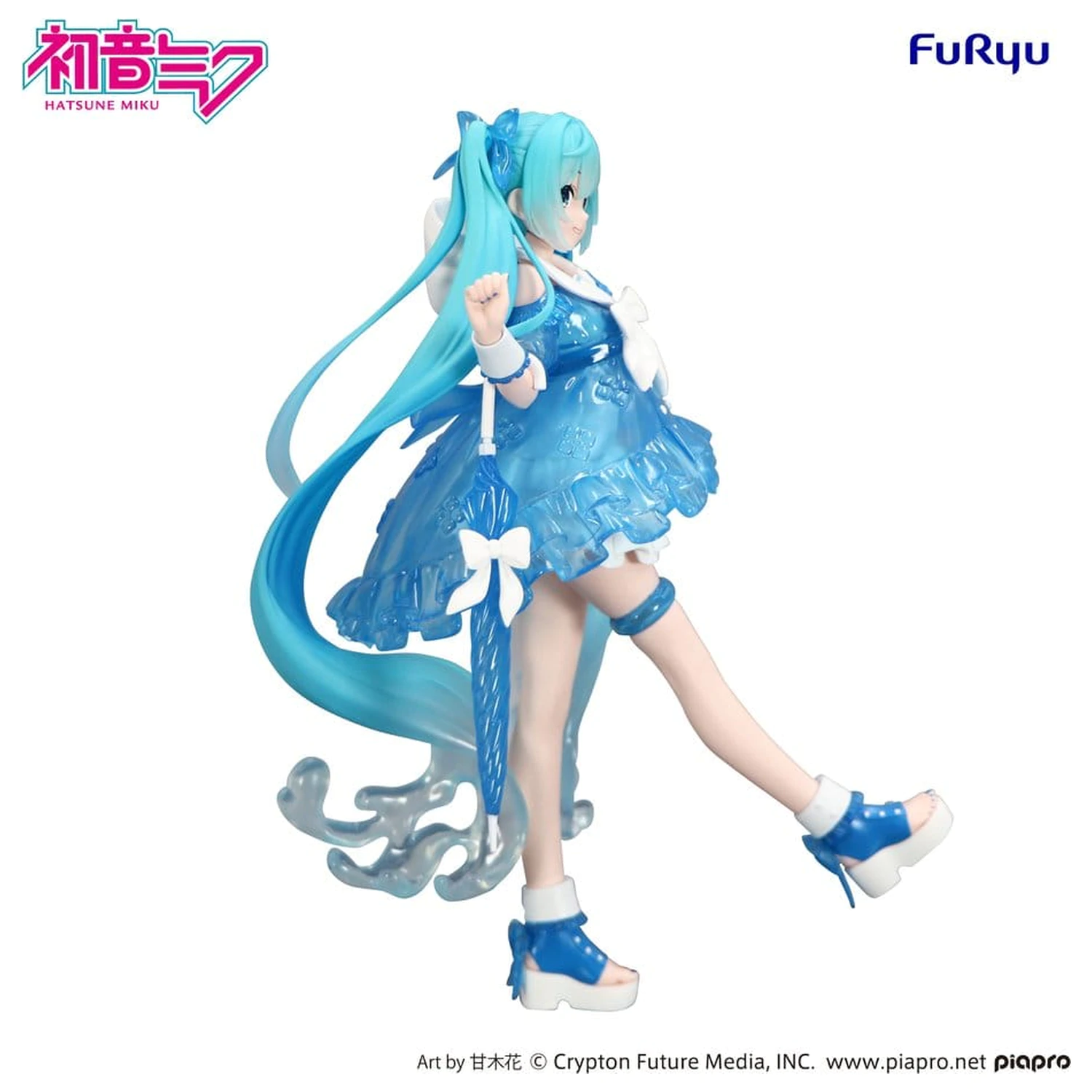 Hatsune Miku Trio-Try-iT PVC Kip Miku Rainy Dance 19 cm fotografija proizvoda