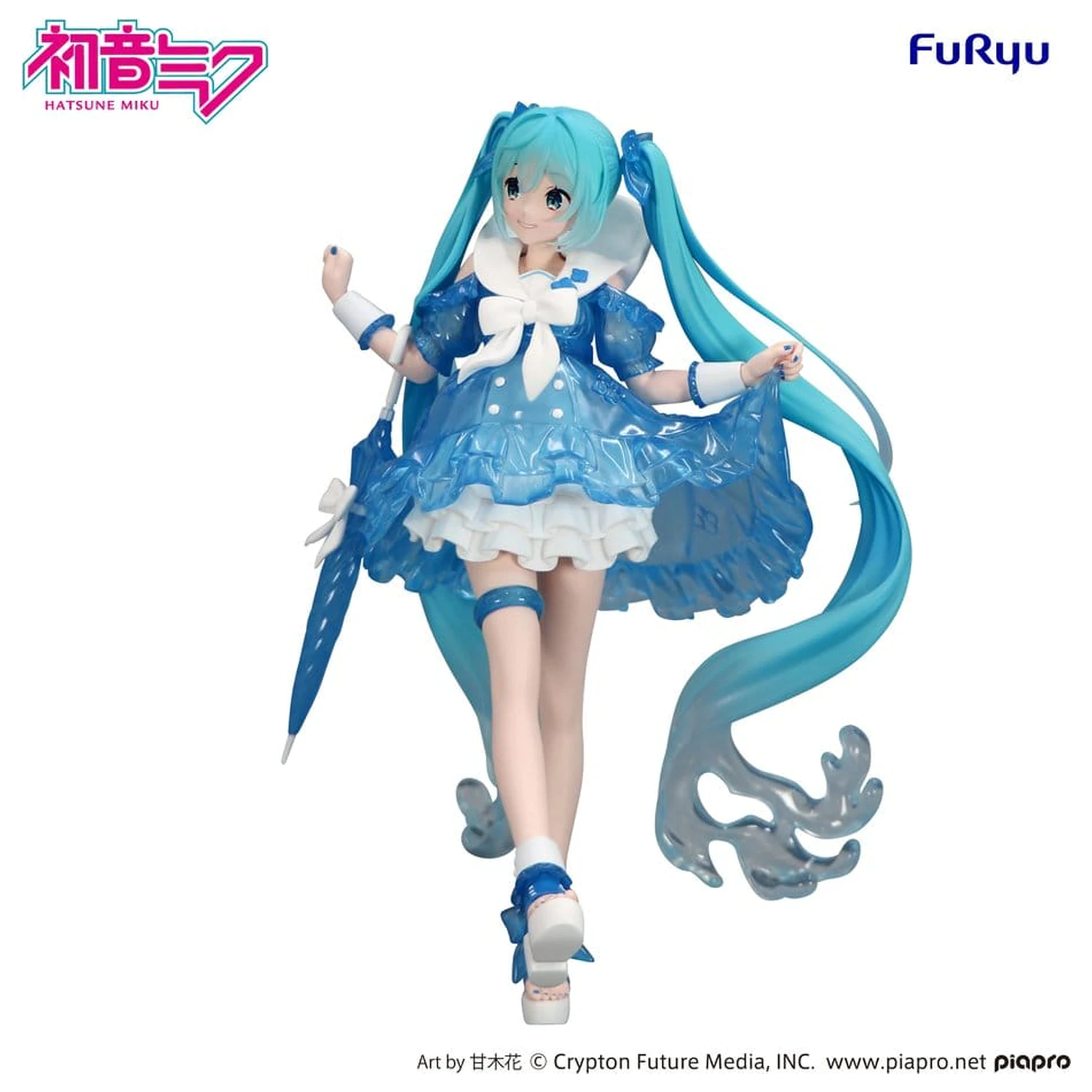 Hatsune Miku Trio-Try-iT PVC Kip Miku Rainy Dance 19 cm fotografija proizvoda