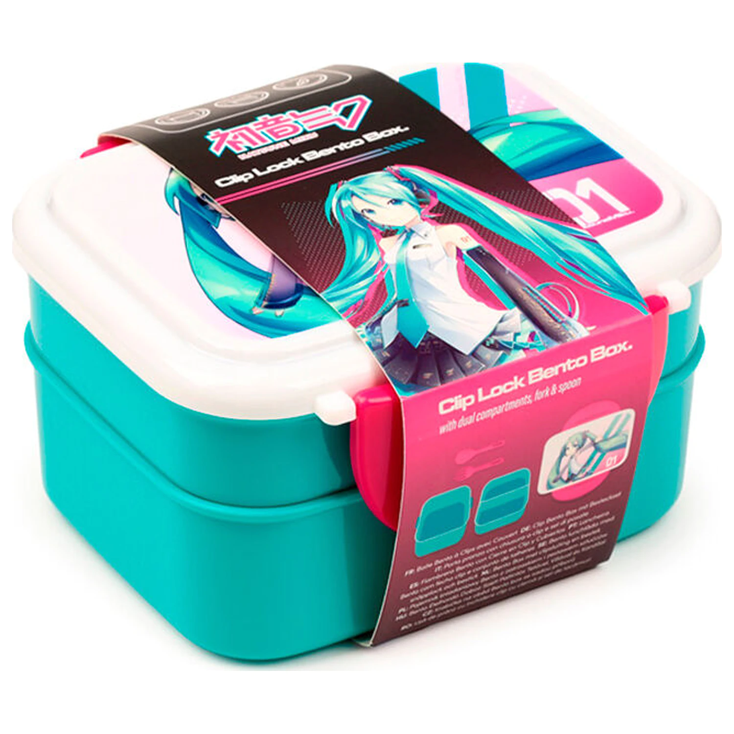 Hatsune Miku kutija za ručak i pribor za jelo fotografija proizvoda