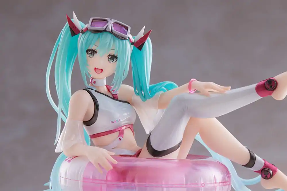 Hatsune Miku Wonderland PVC Kip Aqua Float Girls Figura Hatsune Miku Reissue 18 cm fotografija proizvoda