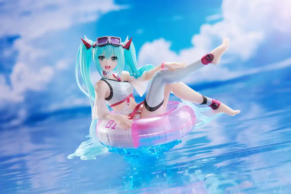 Hatsune Miku Wonderland PVC Kip Aqua Float Girls Figura Hatsune Miku Reissue 18 cm fotografija proizvoda