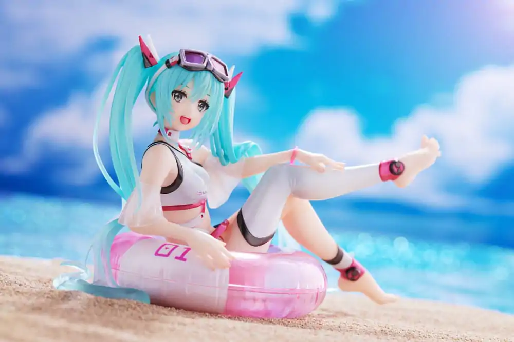 Hatsune Miku Wonderland PVC Kip Aqua Float Girls Figura Hatsune Miku Reissue 18 cm fotografija proizvoda