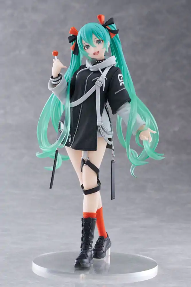 Hatsune Miku Wonderland PVC Kip Modna Punk verzija 18 cm fotografija proizvoda