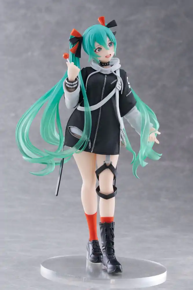 Hatsune Miku Wonderland PVC Kip Modna Punk verzija 18 cm fotografija proizvoda