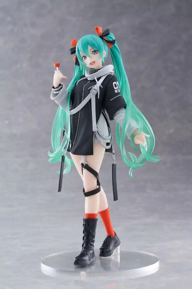 Hatsune Miku Wonderland PVC Kip Modna Punk verzija 18 cm fotografija proizvoda