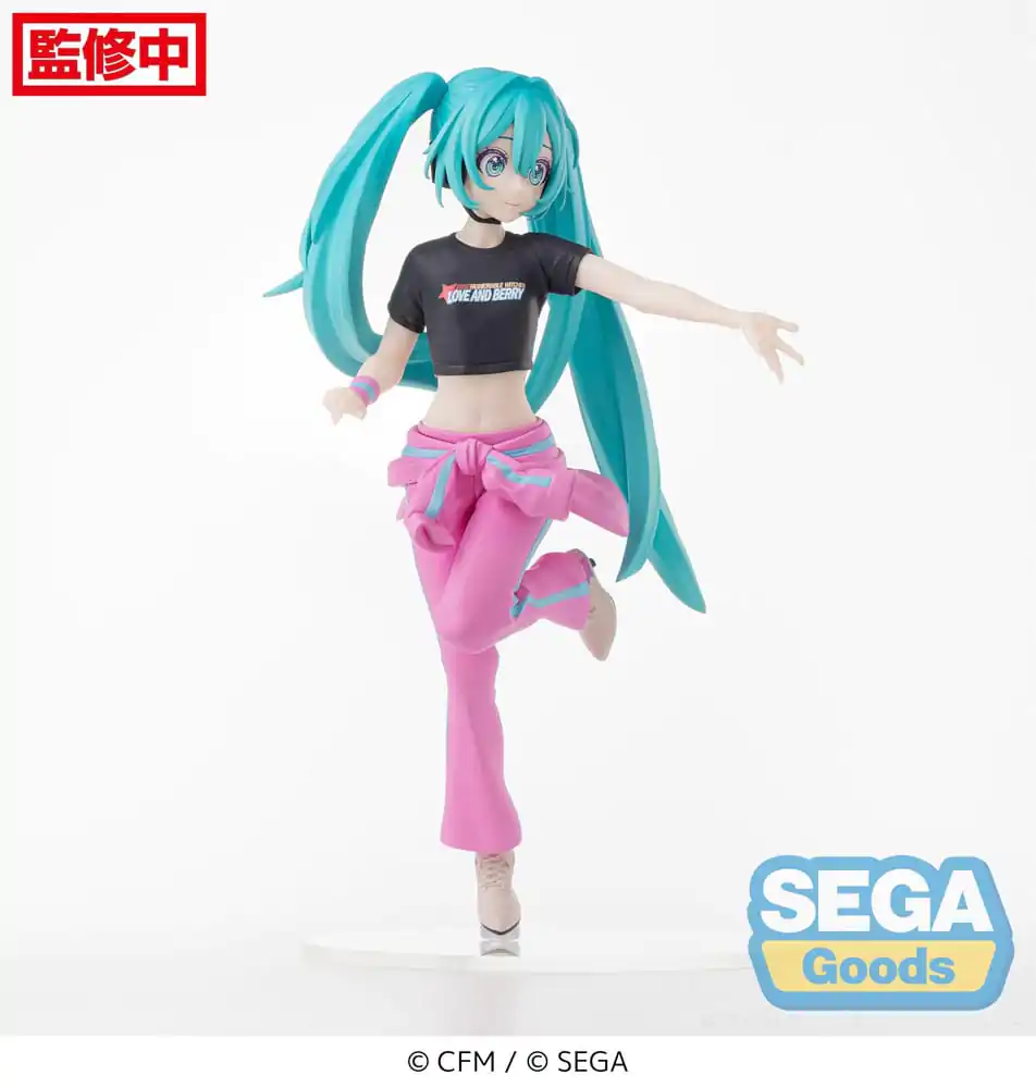 Hatsune Miku x Love and Berry Dress Up and Dance! Stolno x Ukrasi Kolekcije PVC Kip Hatsune Miku Berry Costume Ver. 17 cm fotografija proizvoda