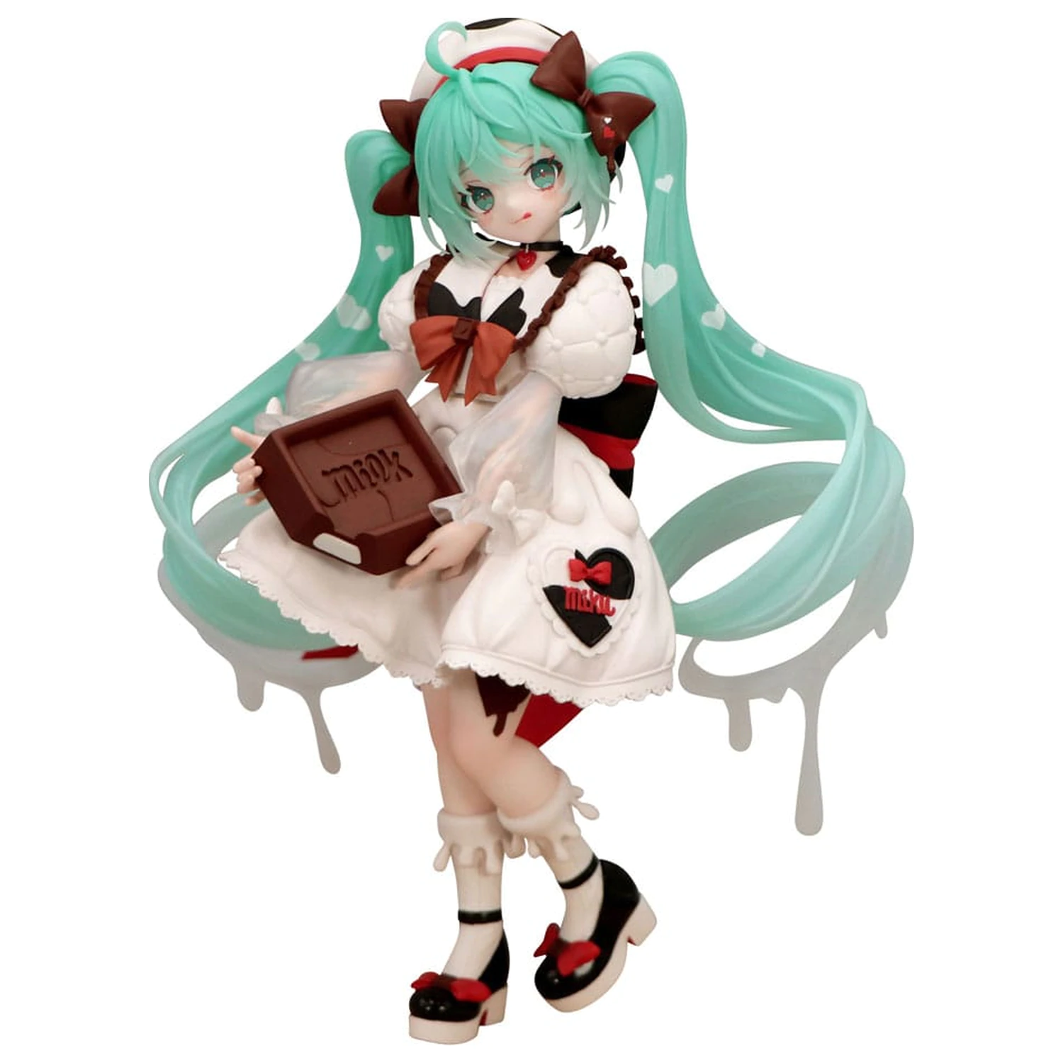 Hatsune Miku x Tirol Choco Trio-Try-iT PVC Kip Hatsune Miku Milk Ver. 18 cm fotografija proizvoda