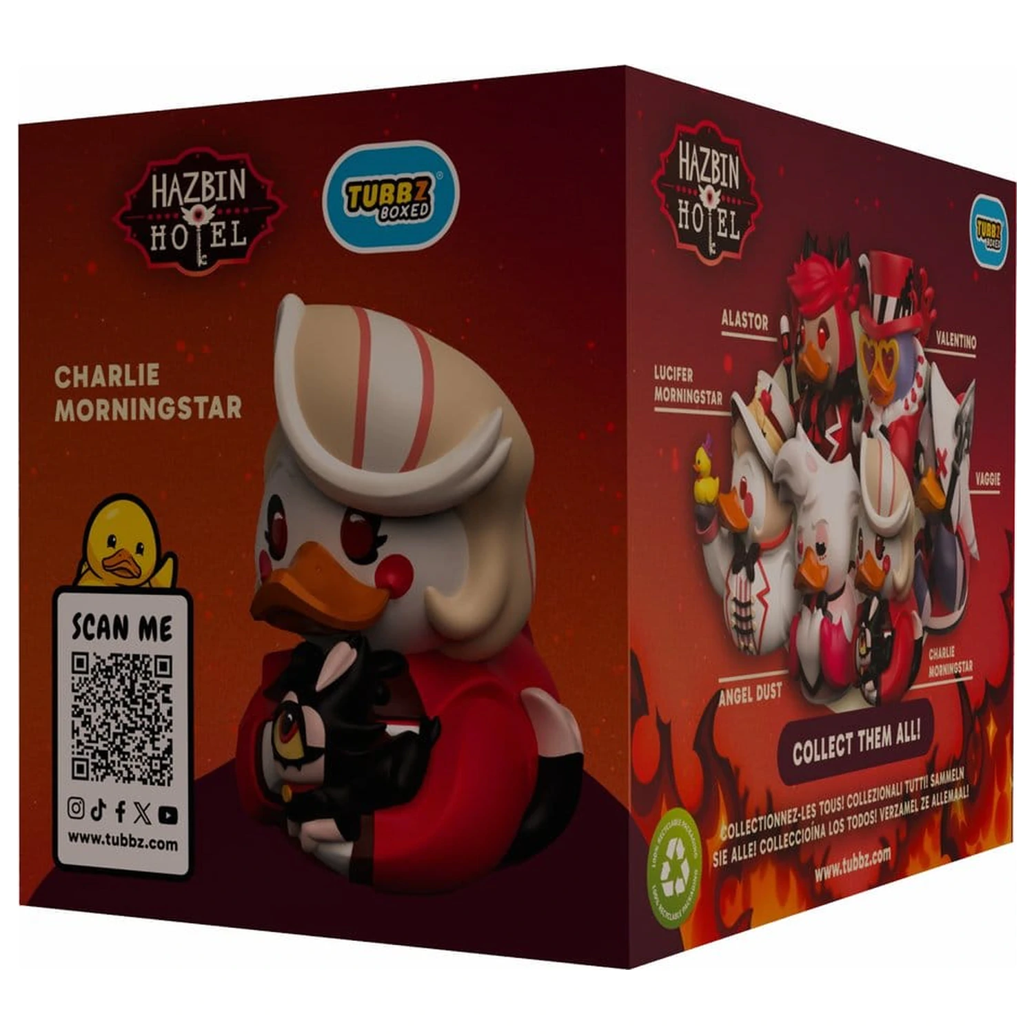 Hazbin Hotel Tubbz PVC figura Charlie Morningstar Boxed Edition 10 cm fotografija proizvoda