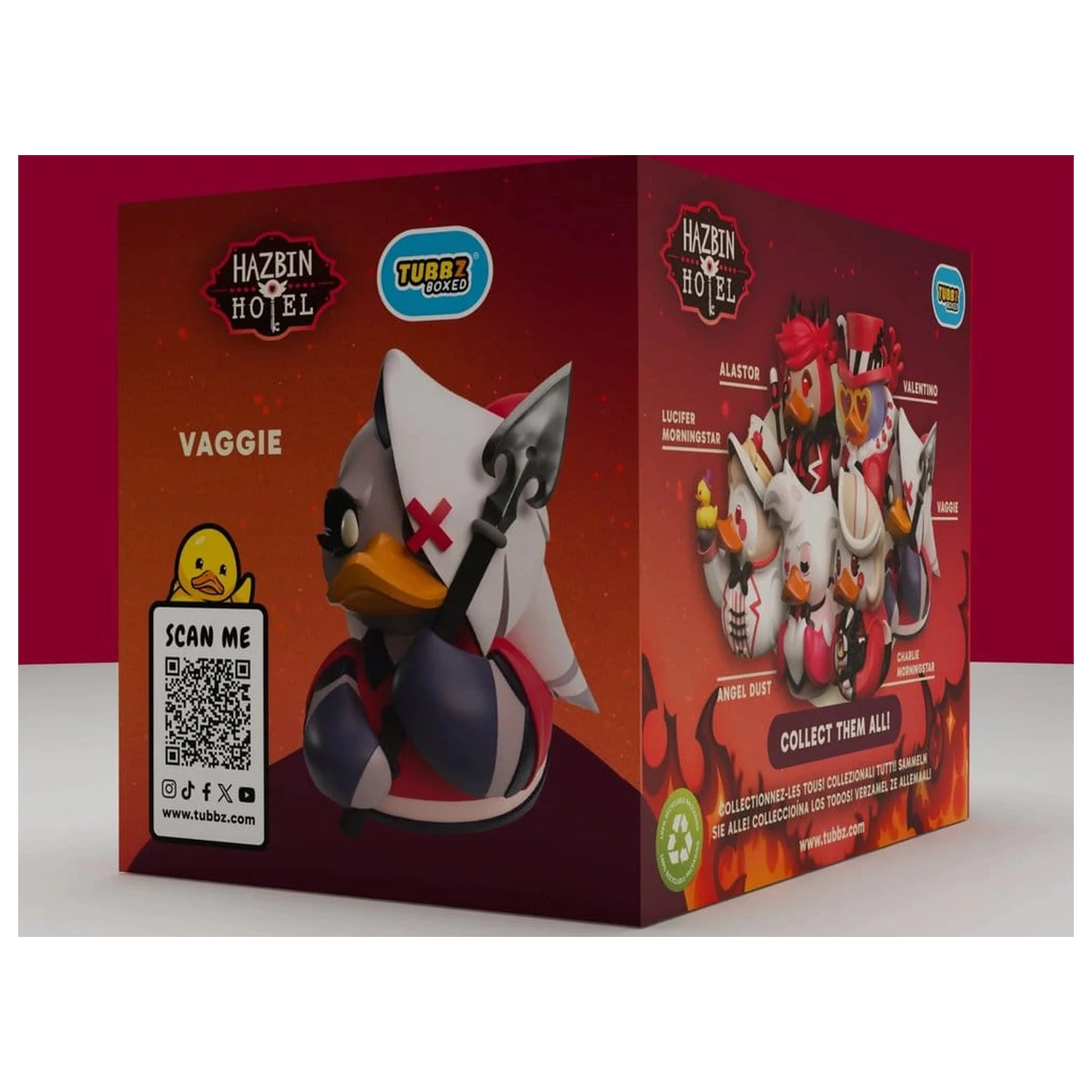 Hazbin Hotel Tubbz PVC figura Vaggie Boxed Edition 10 cm fotografija proizvoda