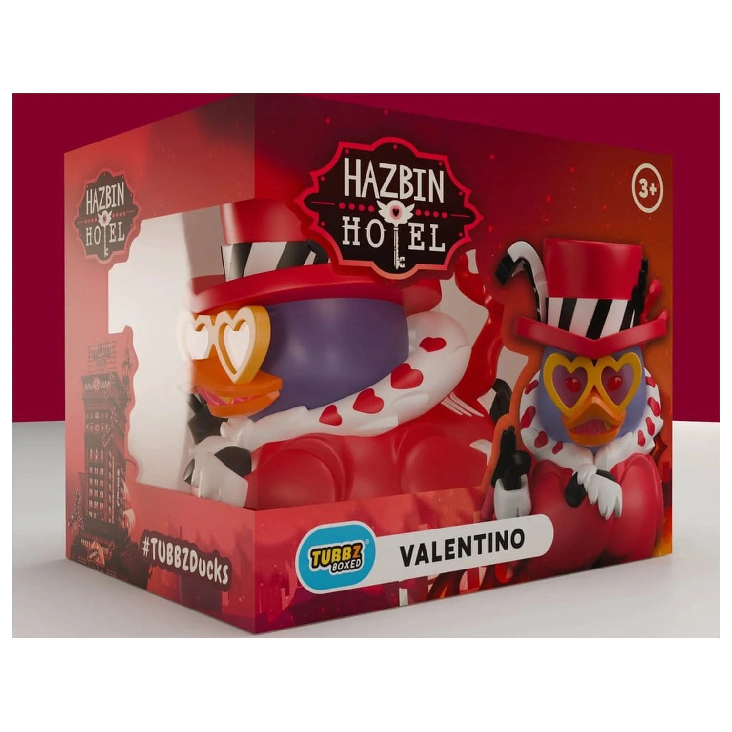 Hazbin Hotel Tubbz PVC figura Valentino u kutiji 10 cm fotografija proizvoda