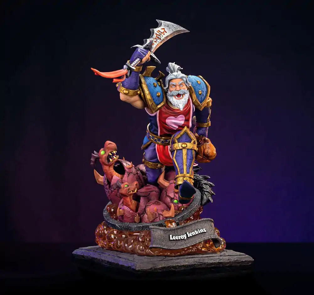 Hearthstone Kip 1/10 Leeroy Jenkins 25 cm fotografija proizvoda
