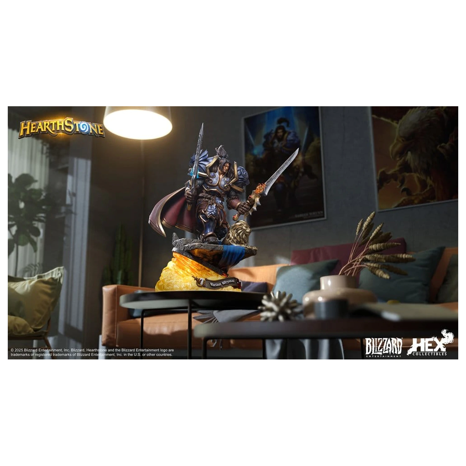 Hearthstone Statua 1/10 Varian Wrynn 31 cm fotografija proizvoda