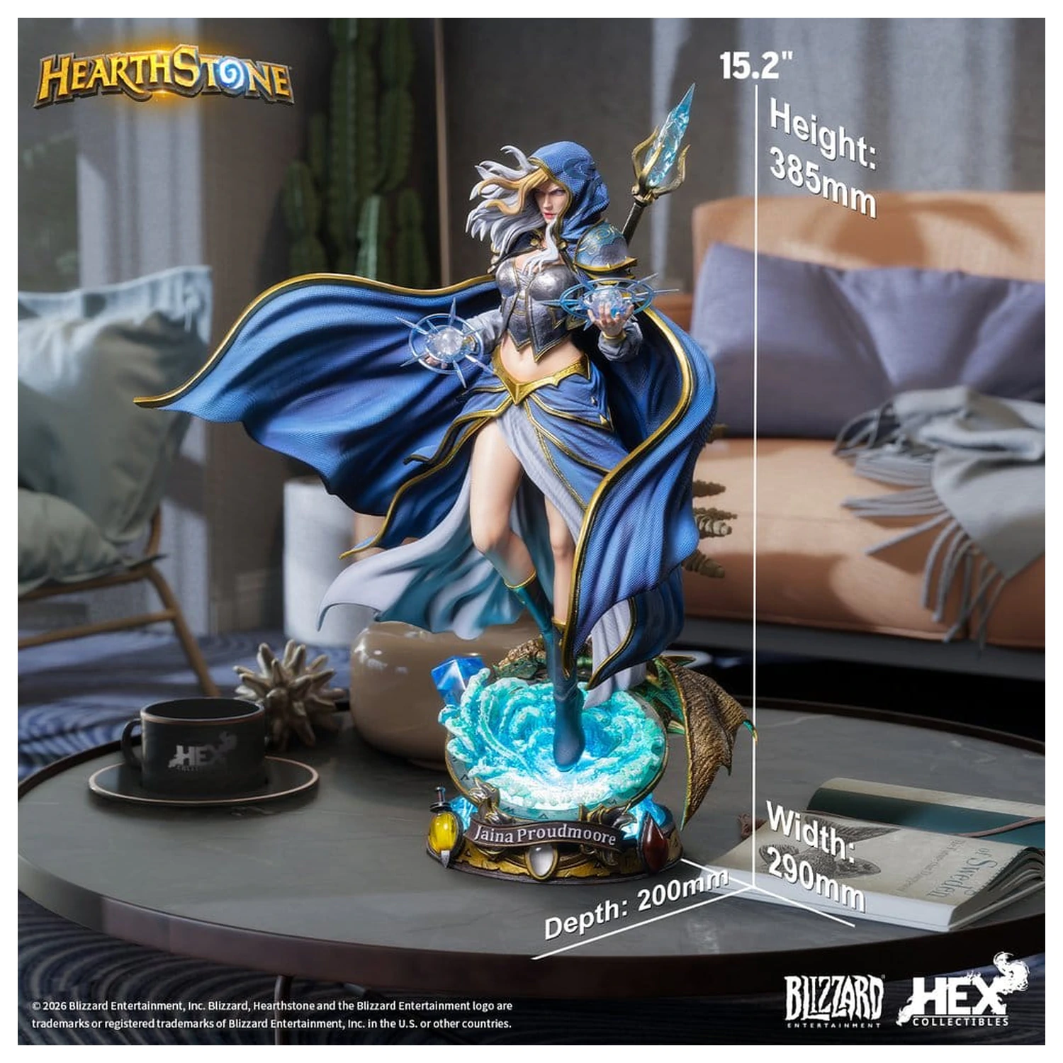 Hearthstone Statua 1/6 Jaina Proudmoore 39 cm fotografija proizvoda