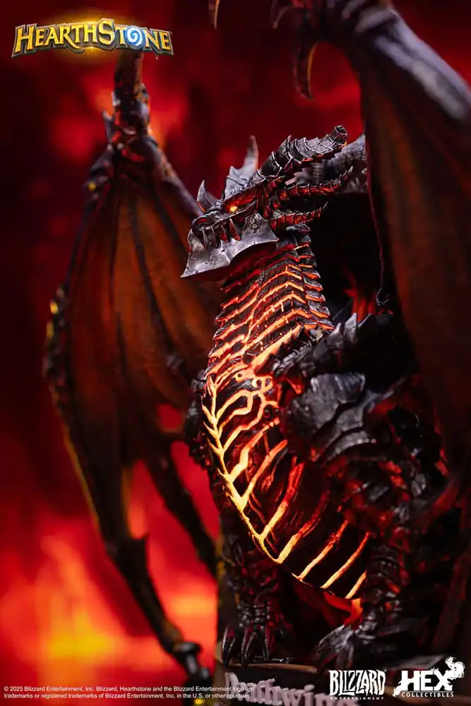 Hearthstone 3D umjetnički okvir statua Deathwing 34 cm fotografija proizvoda