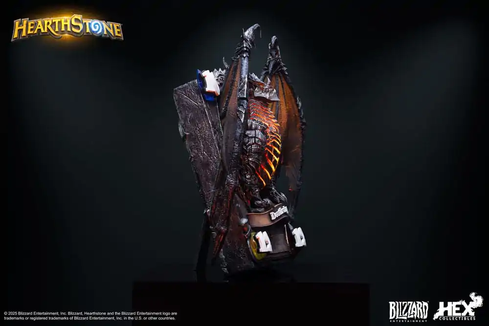 Hearthstone 3D umjetnički okvir statua Deathwing 34 cm fotografija proizvoda