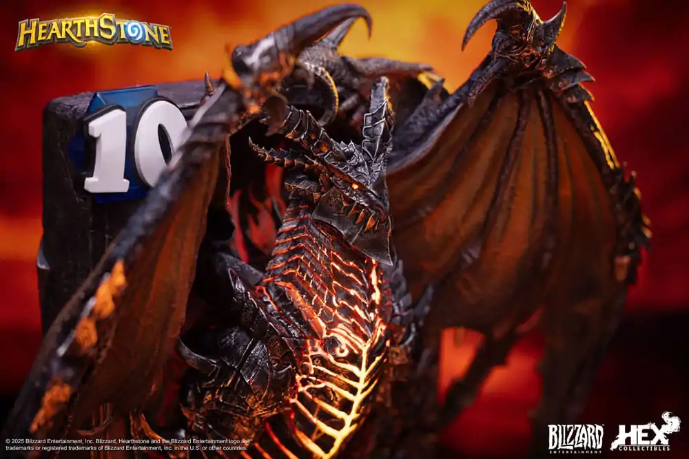 Hearthstone 3D umjetnički okvir statua Deathwing 34 cm fotografija proizvoda