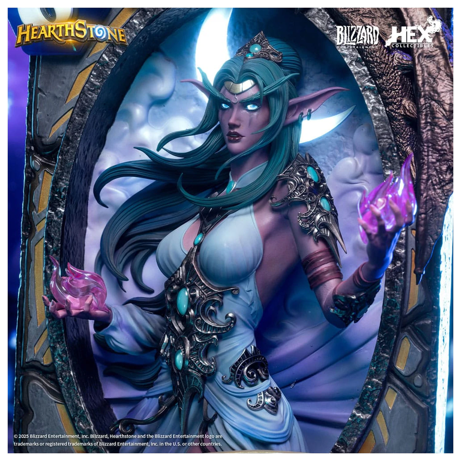 Hearthstone 3D Art Okvir Kip Tyrande Whisperwind 31 cm fotografija proizvoda