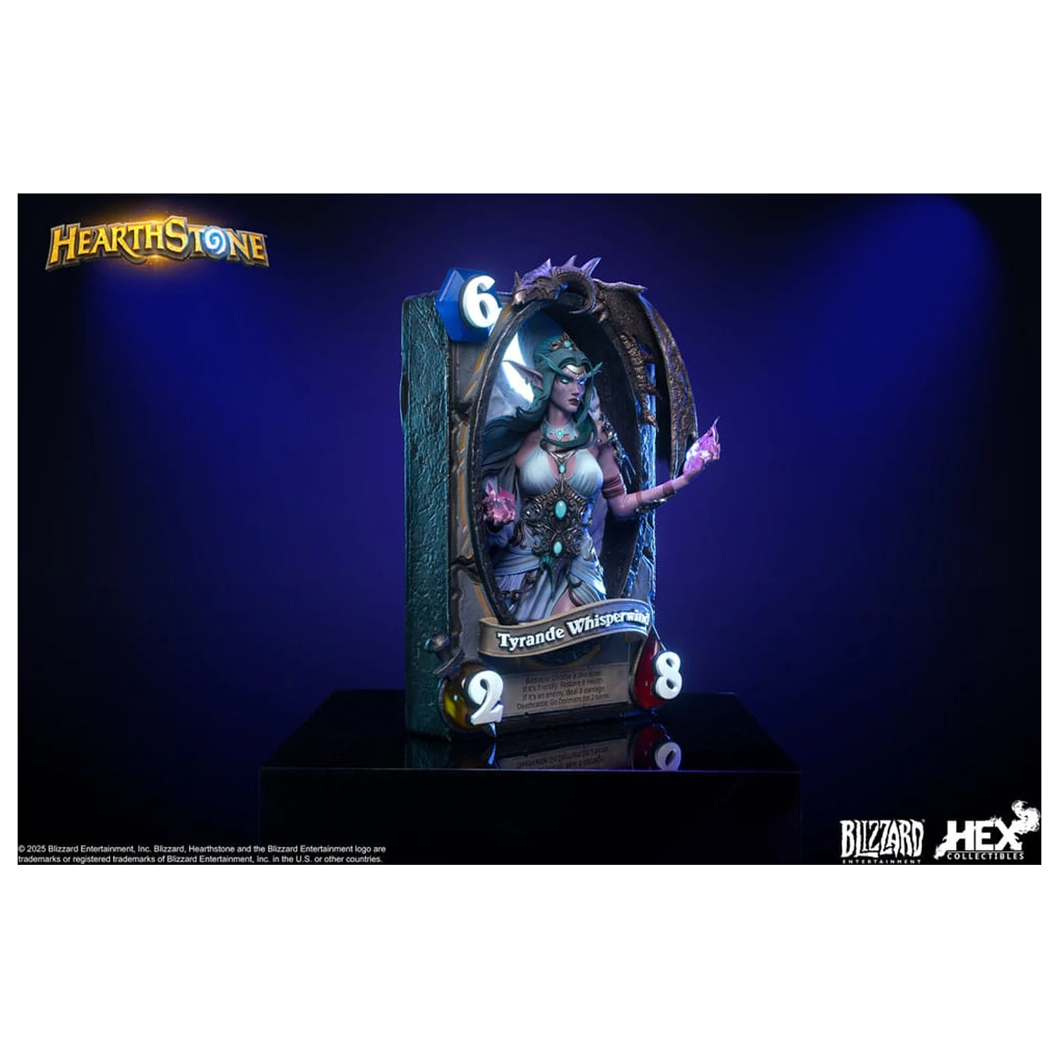 Hearthstone 3D Art Okvir Kip Tyrande Whisperwind 31 cm fotografija proizvoda