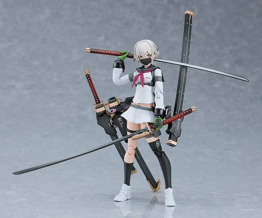 Heavily Armed High School Girls PLAMAX Figura Ichi: Early Ver. 16 cm fotografija proizvoda