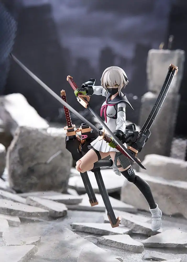 Heavily Armed High School Girls PLAMAX Figura Ichi: Early Ver. 16 cm fotografija proizvoda