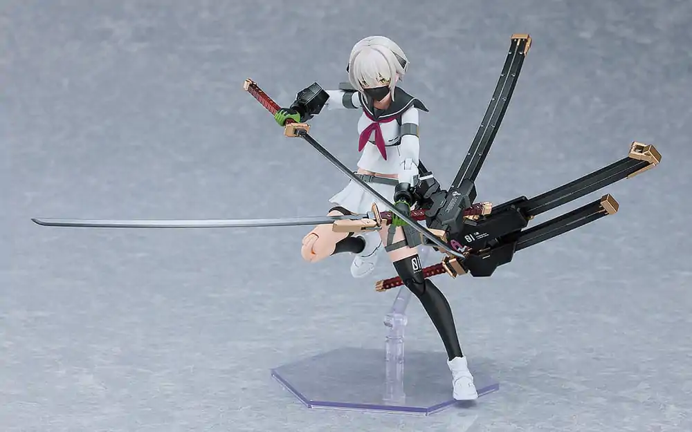 Heavily Armed High School Girls PLAMAX Figura Ichi: Early Ver. 16 cm fotografija proizvoda