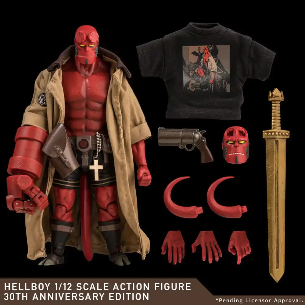 Akcijska figura Hellboy 1/12 Hellboy 30th Anniversary Edition 19 cm fotografija proizvoda