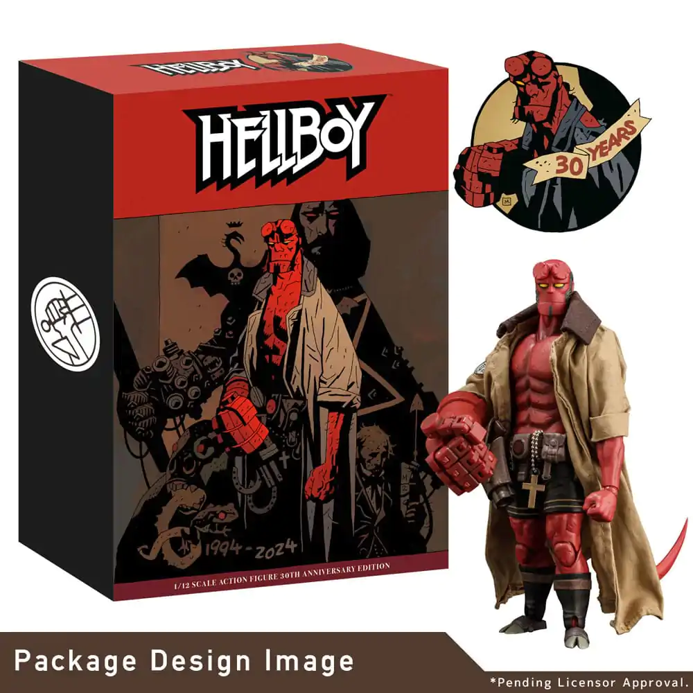 Akcijska figura Hellboy 1/12 Hellboy 30th Anniversary Edition 19 cm fotografija proizvoda