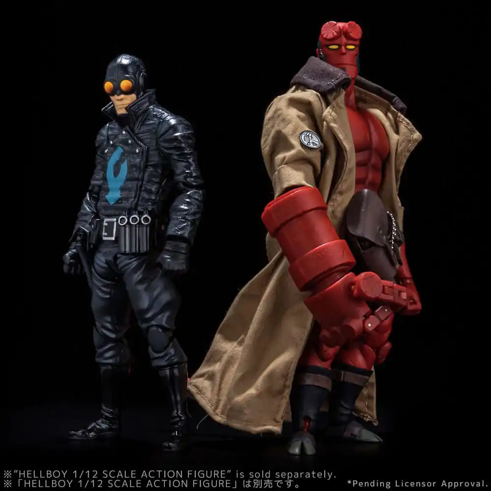 Hellboy akcijska figura 1/12 Lobster Johnson 17 cm fotografija proizvoda